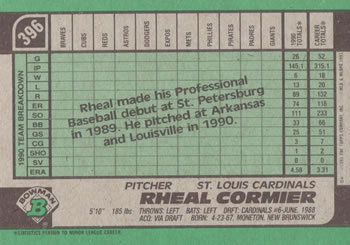 Rheal Cormier  baseball card collectible - Main Image 2