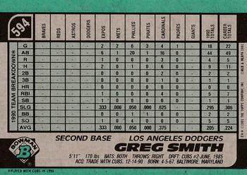 Greg Smith  baseball card collectible - Main Image 2