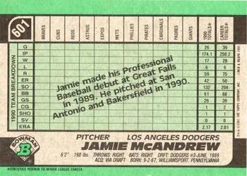 Jamie McAndrew  baseball card collectible - Main Image 2