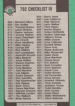 Checklist IV: 367-471  baseball card collectible - Main Image 2