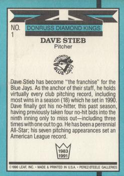Dave Stieb  baseball card collectible - Main Image 2