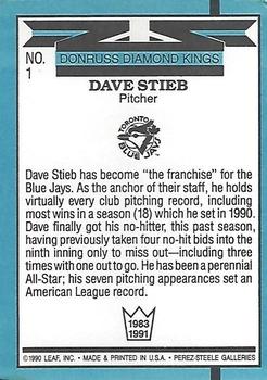 Dave Stieb  baseball card collectible - Main Image 2