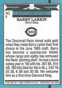 Barry Larkin  baseball card collectible - Main Image 2
