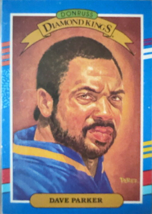 Dave Parker  baseball card collectible - Main Image 3