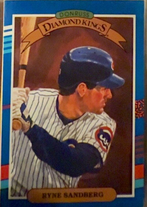 Ryne Sandberg  baseball card collectible - Main Image 3
