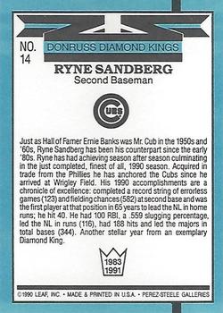 Ryne Sandberg  baseball card collectible - Main Image 2