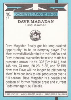 Dave Magadan  baseball card collectible - Main Image 2