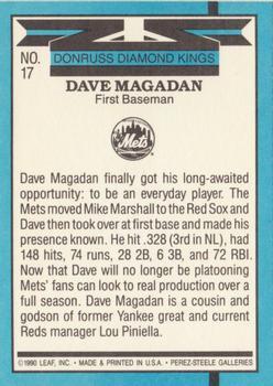 Dave Magadan  baseball card collectible - Main Image 2