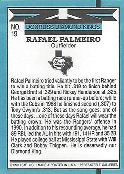 Rafael Palmeiro  baseball card collectible - Main Image 2