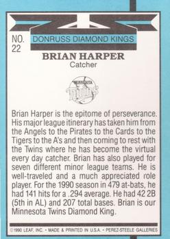 Brian Harper  baseball card collectible - Main Image 2