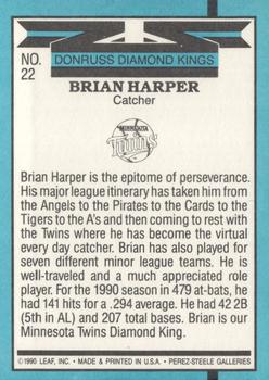 Brian Harper  baseball card collectible - Main Image 2