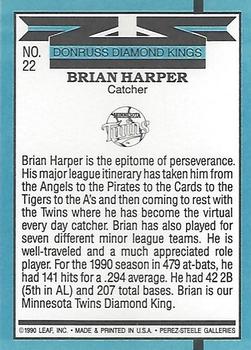 Brian Harper  baseball card collectible - Main Image 2
