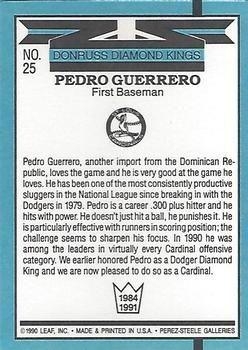 Pedro Guerrero  baseball card collectible - Main Image 2
