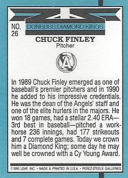 Chuck Finley  baseball card collectible - Main Image 2