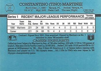 Tino Martinez  baseball card collectible - Main Image 2