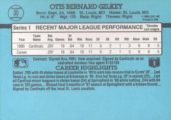Bernard Gilkey  baseball card collectible - Main Image 2