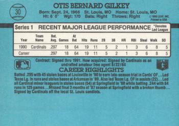 Bernard Gilkey  baseball card collectible - Main Image 2