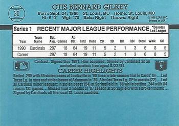 Bernard Gilkey  baseball card collectible - Main Image 2
