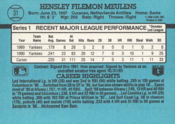 Hensley Meulens  baseball card collectible - Main Image 2