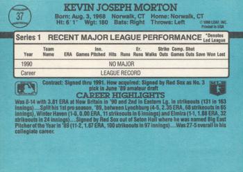 Kevin Morton  baseball card collectible - Main Image 2