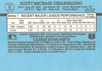 Scott Chiamparino  baseball card collectible - Main Image 2