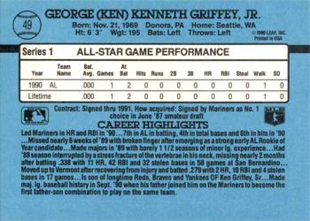 Ken Griffey Jr.  baseball card collectible - Main Image 2