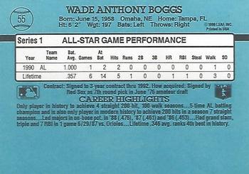 Wade Boggs  baseball card collectible - Main Image 2