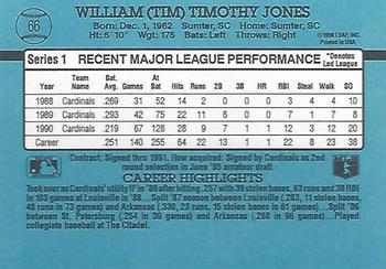 Tim Jones  baseball card collectible - Main Image 2