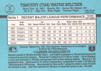 Tim Belcher  baseball card collectible - Main Image 2