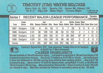 Tim Belcher  baseball card collectible - Main Image 2