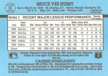 Bruce Hurst  baseball card collectible - Main Image 2