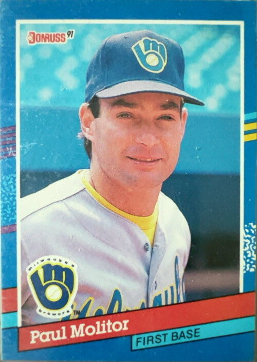Paul Molitor  baseball card collectible - Main Image 3