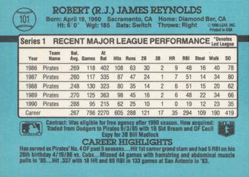 R.J. Reynolds  baseball card collectible - Main Image 2