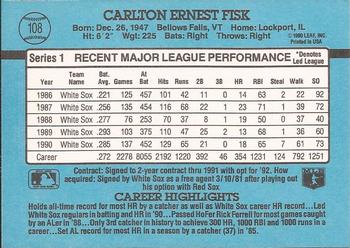 Carlton Fisk  baseball card collectible - Main Image 2