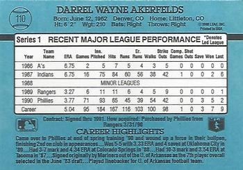 Darrel Akerfelds  baseball card collectible - Main Image 2