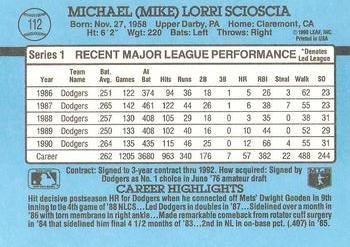 Mike Scioscia  baseball card collectible - Main Image 2