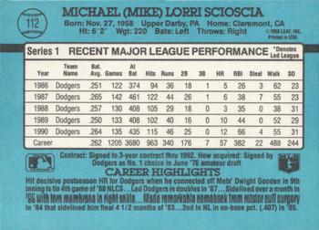 Mike Scioscia  baseball card collectible - Main Image 2