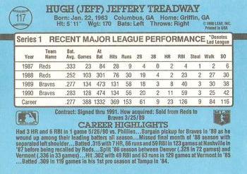 Jeff Treadway  baseball card collectible - Main Image 2