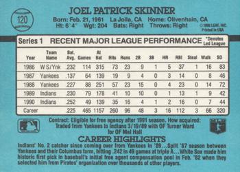 Joel Skinner  baseball card collectible - Main Image 2