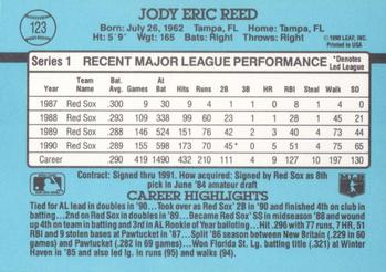 Jody Reed  baseball card collectible - Main Image 2