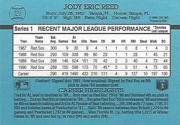 Jody Reed  baseball card collectible - Main Image 2