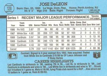 Jose DeLeon  baseball card collectible - Main Image 2