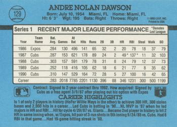 Andre Dawson  baseball card collectible - Main Image 2