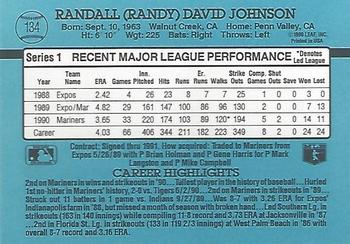 Randy Johnson  baseball card collectible - Main Image 2
