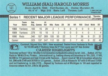 Hal Morris  baseball card collectible - Main Image 2