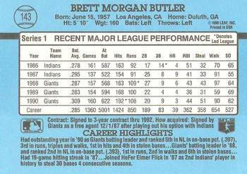 Brett Butler  baseball card collectible - Main Image 2