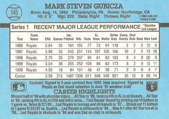 Mark Gubicza  baseball card collectible - Main Image 2