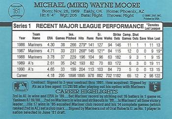 Mike Moore  baseball card collectible - Main Image 2