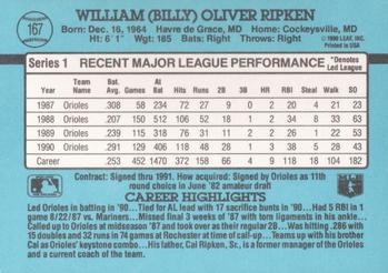 Billy Ripken  baseball card collectible - Main Image 2