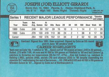 Joe Girardi  baseball card collectible - Main Image 2